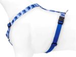 Morso Hondentuig H-Tuig Gerecycled Splash Blauw - 60-80 x 2,5 cm