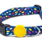 Morso Halsband Hond Gerecycled Color Invaders Paars - 30-42 x 1,5 cm