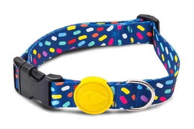 Morso Halsband Hond Gerecycled Color Invaders Paars - 43-70 x 2,5 cm