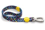 Morso Hondenriem Gerecycled Color Invaders Paars - 120 x 1,5 cm 6-20 kg