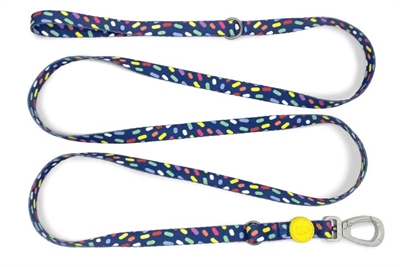 Morso Hondenriem Verstelbaar Gerecycled Color Invaders Paars - 65-200 x 2,5 cm 20-80 kg
