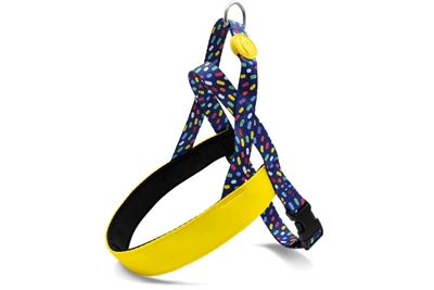 Morso Norwegian Hondentuig Gerecycled Color Invaders Paars - 41-56 x 38 cm