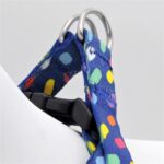 Morso Mini Hondentuig Verstelbaar Gerecycled Color Invaders Paars - 29-38 x 2,5 cm
