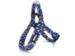 Morso Mini Hondentuig Verstelbaar Gerecycled Color Invaders Paars - 32-41 x 2,5 cm