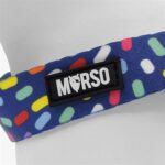 Morso Mini Hondentuig Verstelbaar Gerecycled Color Invaders Paars - 32-41 x 2,5 cm