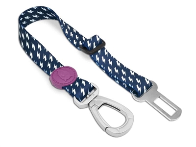 Morso Honden Autogordel Gerecycled Power Flow Zwart - 40-65 x 1,5 cm Tot 4 kg