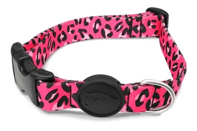 Morso Halsband Hond Gerecycled Bubble Leo Roze - 30-42 x 1,5 cm
