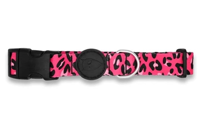 Morso Halsband Hond Gerecycled Bubble Leo Roze - 37-58 x 2,5 cm
