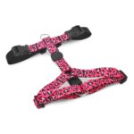 Morso Hondentuig H-Tuig Gerecycled Bubble Leo Roze - 60-80 x 2,5 cm
