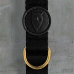 Morso Halsband Hond Gerecycled Gold Caviar Goud - 37-58 x 2,5 cm