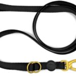 Morso Hondenriem Verstelbaar Gerecycled Gold Caviar Goud - 75-230 x 1,5 cm 4-20 kg