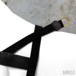 Morso Norwegian Hondentuig Gerecycled Gold Caviar Goud - 41-56 x 38 cm