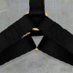 Morso Hondentuig H-Tuig Gerecycled Gold Caviar Goud - 40-55 x 1,5 cm