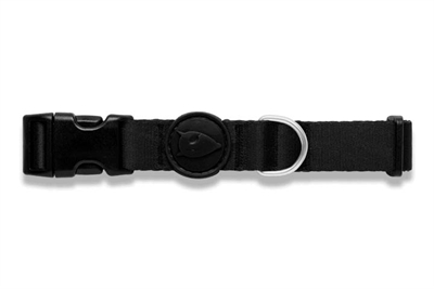 Morso Halsband Hond Gerecycled Pureness Zwart - 43-70 x 2,5 cm