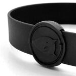 Morso Halsband Hond Waterproof Gerecycled Black Zwart - 23-31 x 1,5 cm