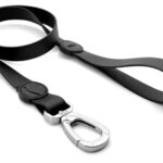 Morso Hondenriem Waterproof Gerecycled Black Zwart - 100 x 2,5 cm