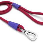 Morso Hondenriem Regular Rope Gerecycled Red Velvet Rood - 120 x 1 cm