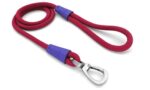 Morso Hondenriem Regular Rope Gerecycled Red Velvet Rood - 120 x 1 cm