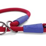 Morso Half Slip Halsband Hond Regular Rope Gerecycled Red Velvet Rood - 55 x 1 cm