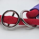 Morso Half Slip Halsband Hond Regular Rope Gerecycled Red Velvet Rood - 55 x 1 cm