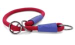 Morso Half Slip Halsband Hond Regular Rope Gerecycled Red Velvet Rood - 60 x 1 cm
