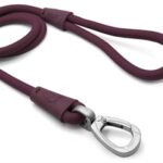 Morso Hondenriem Soft Rope Gerecycled Plum Paars - 120 x 1 cm