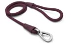 Morso Hondenriem Soft Rope Gerecycled Plum Paars - 120 x 1 cm