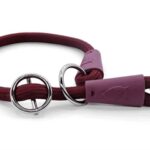 Morso Half Slip Halsband Hond Soft Rope Gerecycled Plum Paars - 55 x 1 cm