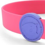 Morso Halsband Hond Waterproof Gerecycled Passion Pink Roze - 38-46 x 1,5 cm
