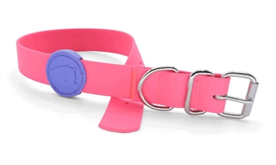 Morso Halsband Hond Waterproof Gerecycled Passion Pink Roze - 47-55 x 2,5 cm