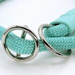 Morso Half Slip Halsband Hond Regular Rope Gerecycled Aquamarine Blauw - 55 x 1 cm