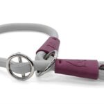 Morso Half Slip Halsband Hond Soft Rope Gerecycled Grey Grijs - 45 x 1 cm