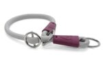 Morso Half Slip Halsband Hond Soft Rope Gerecycled Grey Grijs - 50 x 1 cm