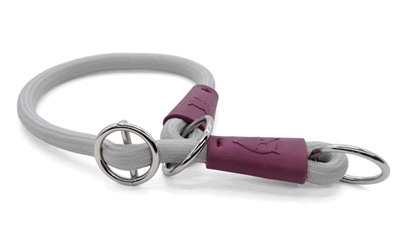 Morso Half Slip Halsband Hond Soft Rope Gerecycled Grey Grijs - 55 x 1 cm