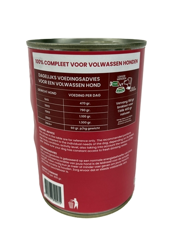 Freds Blik Vers Wild - 12 x 400 g