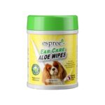 Espree Verzorgingsdoekjes Aloe Voor Oren Hond - 60 stuks