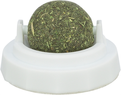 Trixie Catnip Bal Met Houder Zelfklevend - 5 cm