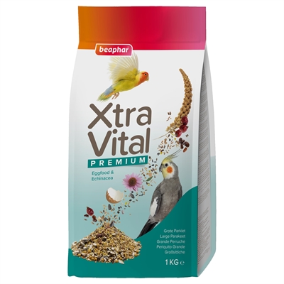 414794.jpg Beaphar Xtravital Grote Parkiet - 1 kg