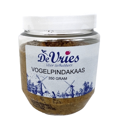De Vries Vogelpindakaas - 350 g