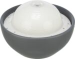 Trixie Vital Dome Drinkfontein Keramiek Grijs / Wit - 1,5 l 20 x 10 x 20 cm