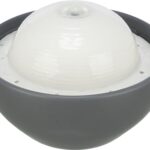 Trixie Vital Dome Drinkfontein Keramiek Grijs / Wit - 1,5 l 20 x 10 x 20 cm