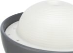 Trixie Vital Dome Drinkfontein Keramiek Grijs / Wit - 1,5 l 20 x 10 x 20 cm