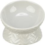 Trixie Verhoogde Voerbak / Waterbak Keramiek Licht Taupe - 150 ml 13 cm