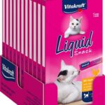 Vitakraft Cat Liquid Snack Kip & Taurine - 11 x 6 stuks