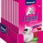 Vitakraft Cat Liquid Snack Rund & Inuline - 11 x 6 stuks