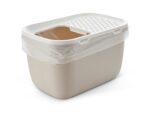 Savic Kattenbak Hop In Giant Wit / Mokka - 74 x 50 x 43,5 cm