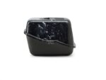 Savic Kattenbak Nestor Marble Zwart / Wit - 56 x 39 x 38,5 cm