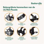 Baskerville Ultra Muzzle Muilkorf - Nr 4