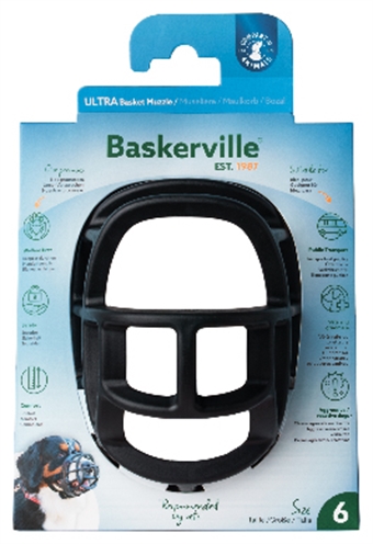 Baskerville Ultra Muzzle Muilkorf - Nr 6