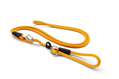 Morso Hondenriem Retrieverlijn Hands Free Regular Rope Gerecycled Goud - 260 x 1 cm